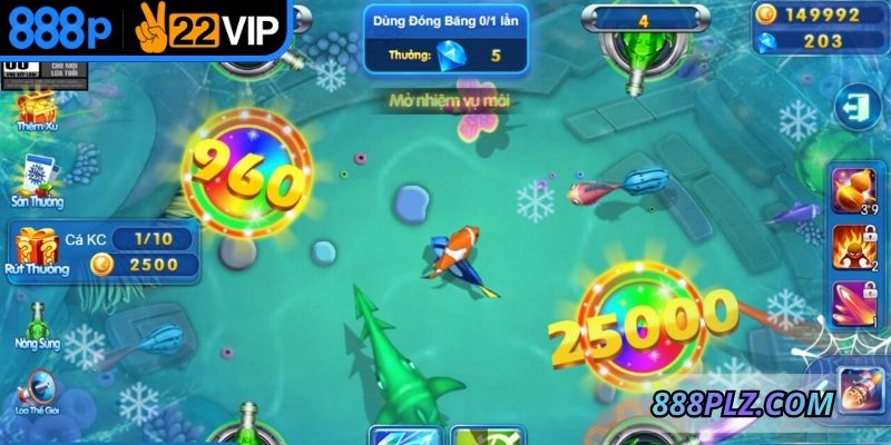 Mẹo bắn cá vận dụng cơ chế điều khiển súng để thắng